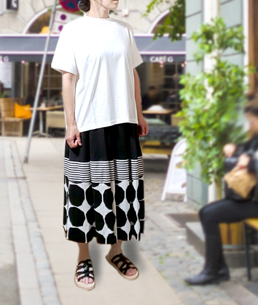 夏のリラックスコーディネート